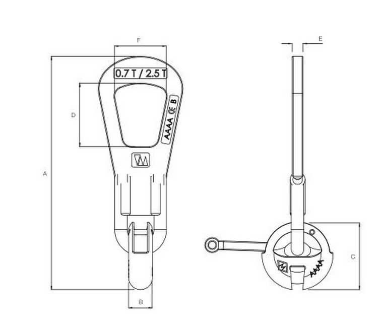 foot anchor spherical head anchor lifting anchor 3